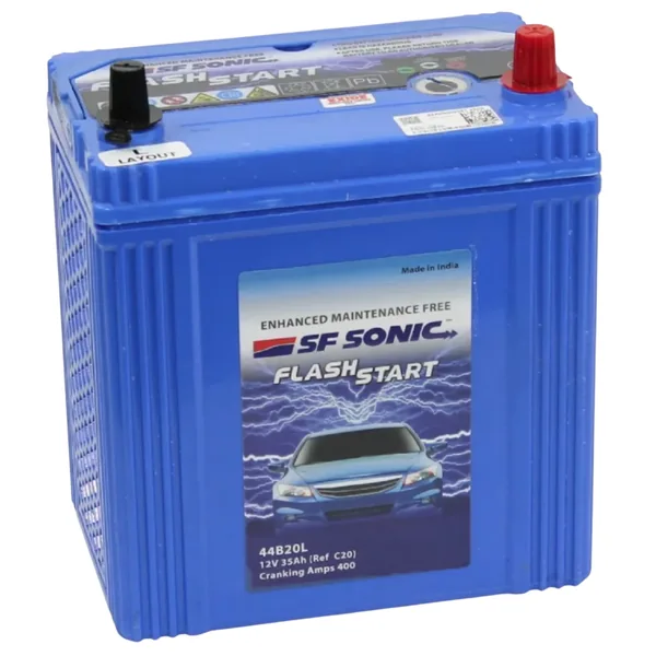 Аккумулятор SF SONIC 35 Ач 400 А (JIS), обратная полярность, B19