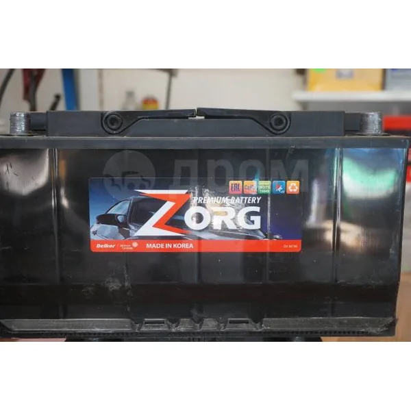Аккумулятор ZORG 100 Ач 450 А (EN), прямая полярность, LN5