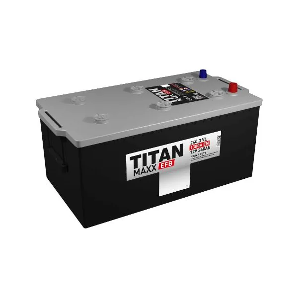 Аккумулятор TITAN MAXX 240 Ач 1300 А (EN), обратная полярность, 6ST-232