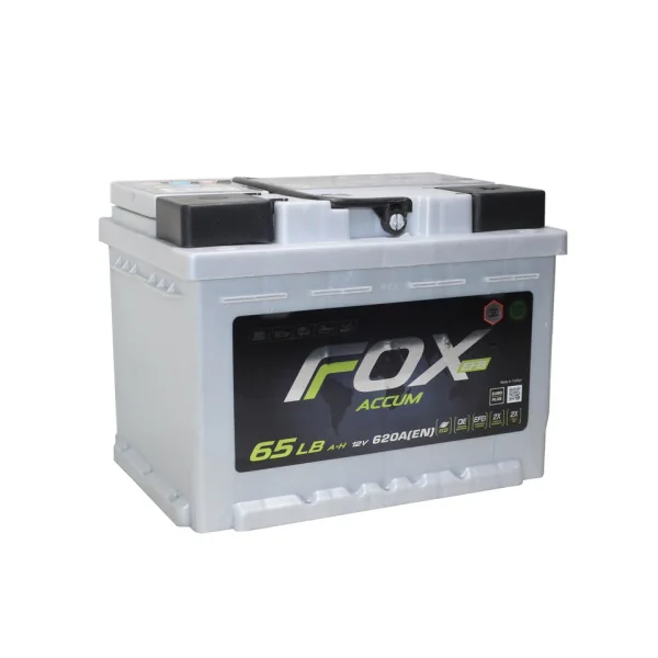 Аккумулятор FOX 65 Ач 620 А (EN), прямая полярность, LN2