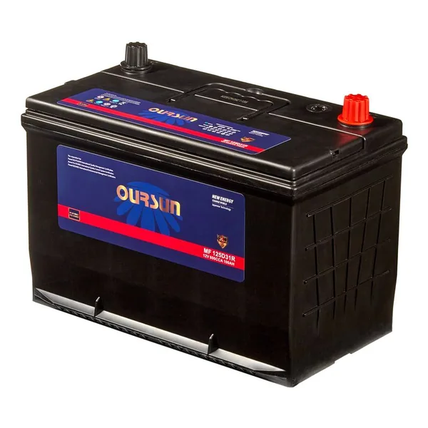Аккумулятор OURSUN 100 Ач 800 А (JIS), прямая полярность, D31
