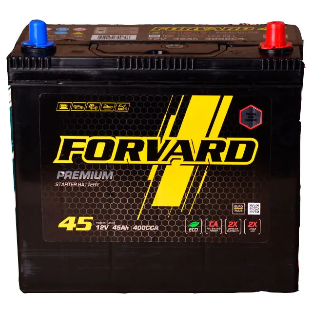 Аккумулятор FORWARD 45 Ач 400 А (EN), обратная полярность, B19