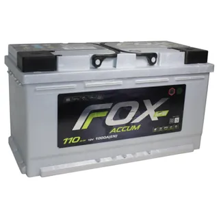 Аккумулятор FOX 110 Ач 1000 А (EN), обратная полярность, LN5