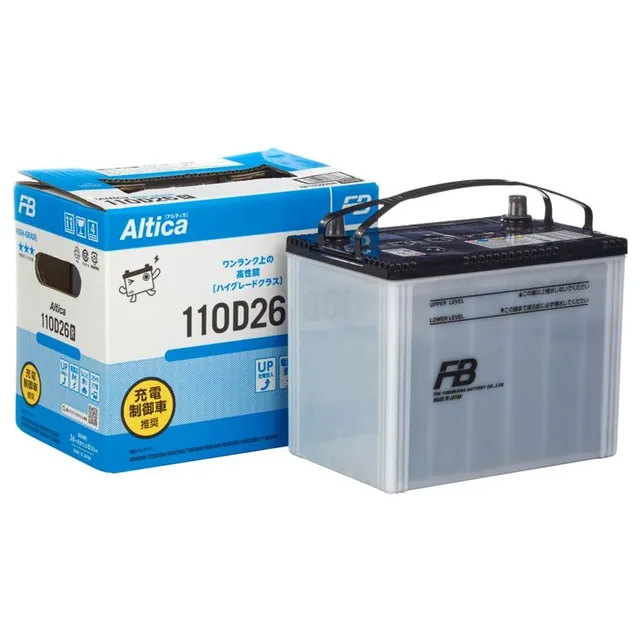 Аккумулятор FB Altica HIGH-GRADE 80 Ач 760 А (JIS), прямая полярность, D26