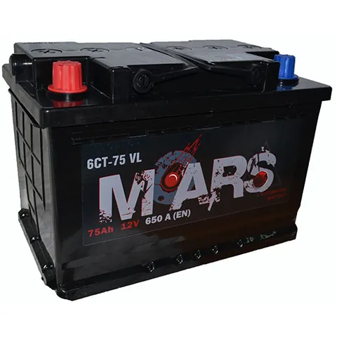 Аккумулятор MARS 75 Ач 650 А (EN), прямая полярность, LN3