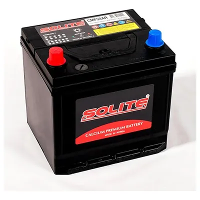 Аккумулятор SOLITE 50 Ач 470 А (JIS), прямая полярность, D20