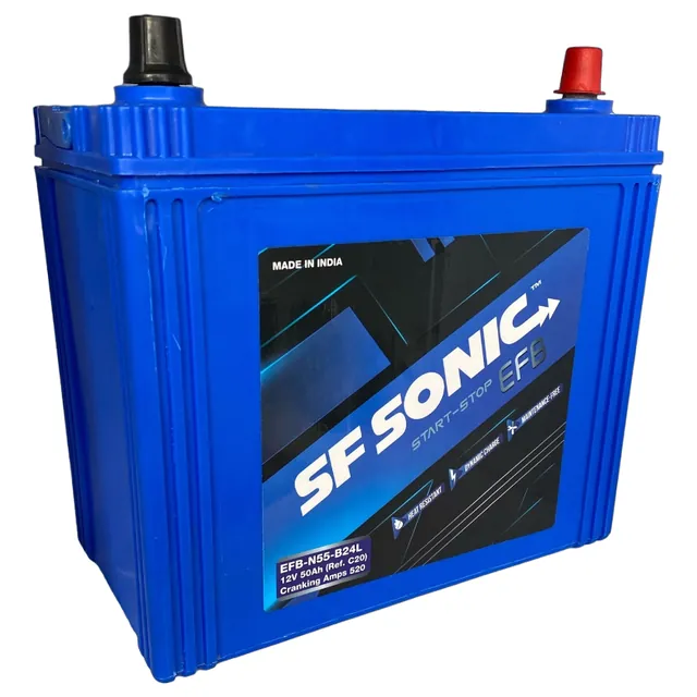 Аккумулятор SF SONIC 50 Ач 520 А (EN), обратная полярность, B24