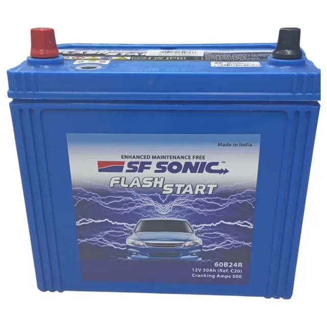 Аккумулятор SF SONIC 50 Ач 500 А (EN), обратная полярность, B24