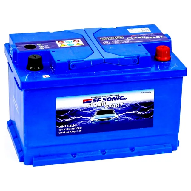 Аккумулятор SF SONIC 72 Ач 700 А (EN), обратная полярность, LBN3
