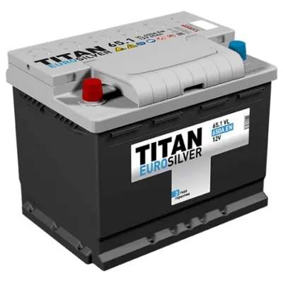 Аккумулятор TITAN Euro Silver 65 Ач 620 А (EN), обратная полярность, LN2