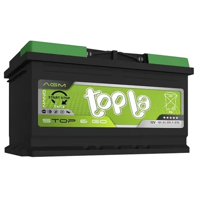 Аккумулятор TOPLA EcoDry 105 Ач 950 А (EN), обратная полярность, LN5