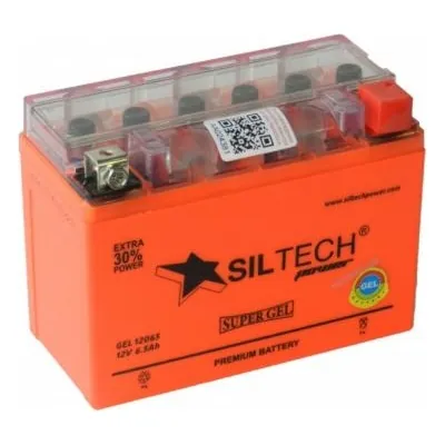 Аккумулятор SILTECH 6.5 Ач 100 А, обратная полярность, 12N6.5L